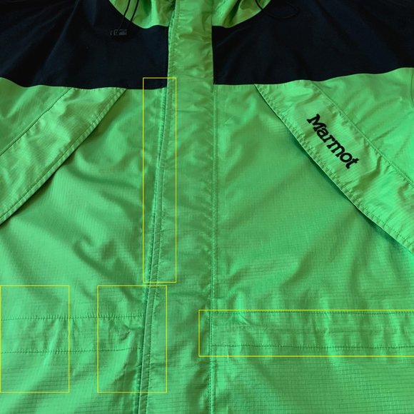 Rare Marmot Thunderlight Gore-Tex Ski Snow Jacket - Picture 12 of 15